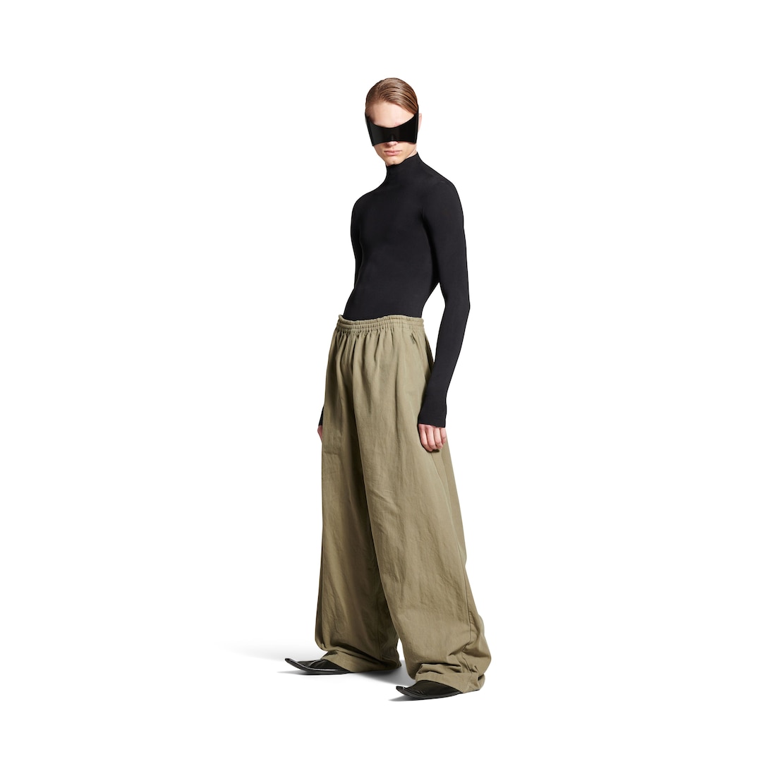 Balenciaga Pantalón Baggy para Hombre en Verde