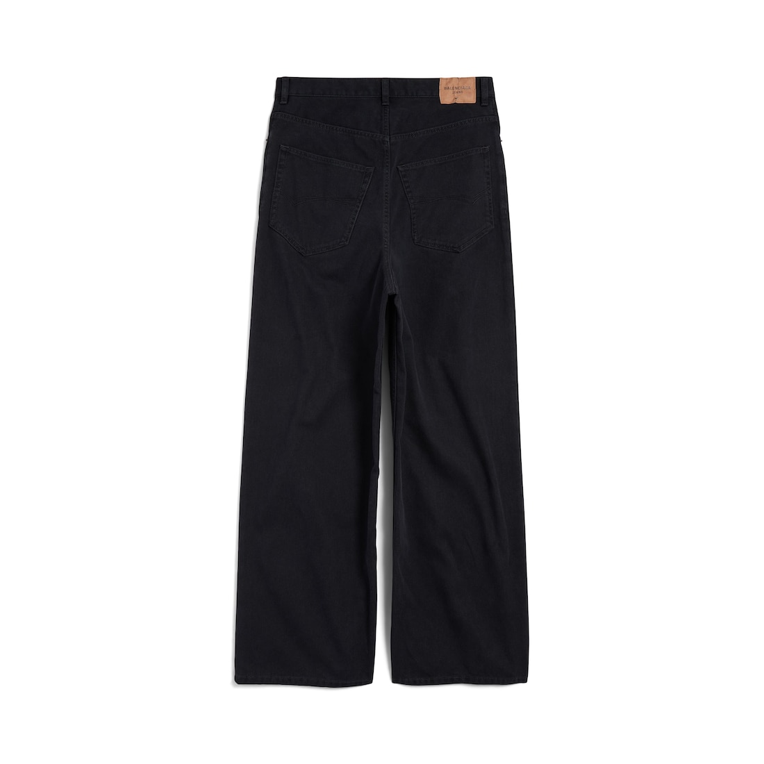 Balenciaga Pantalón Baggy Para Mujer En Negro