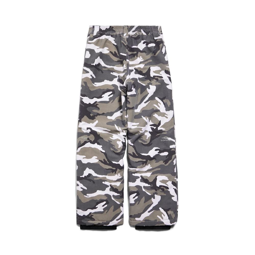 Balenciaga Pantalón Recto Ski Para Hombre En Gris