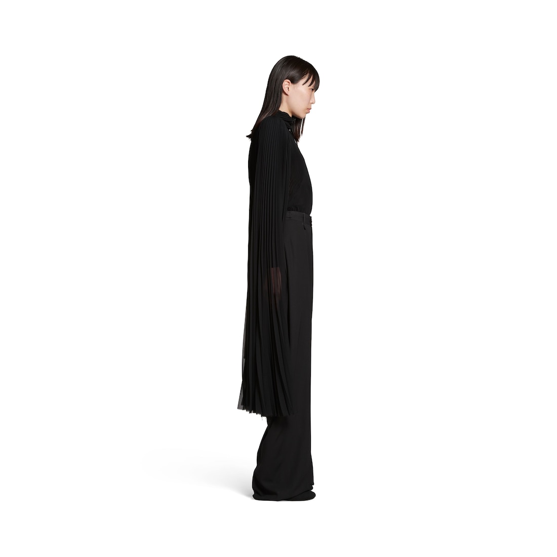 Balenciaga Pantalón Tailored Skater En Negro