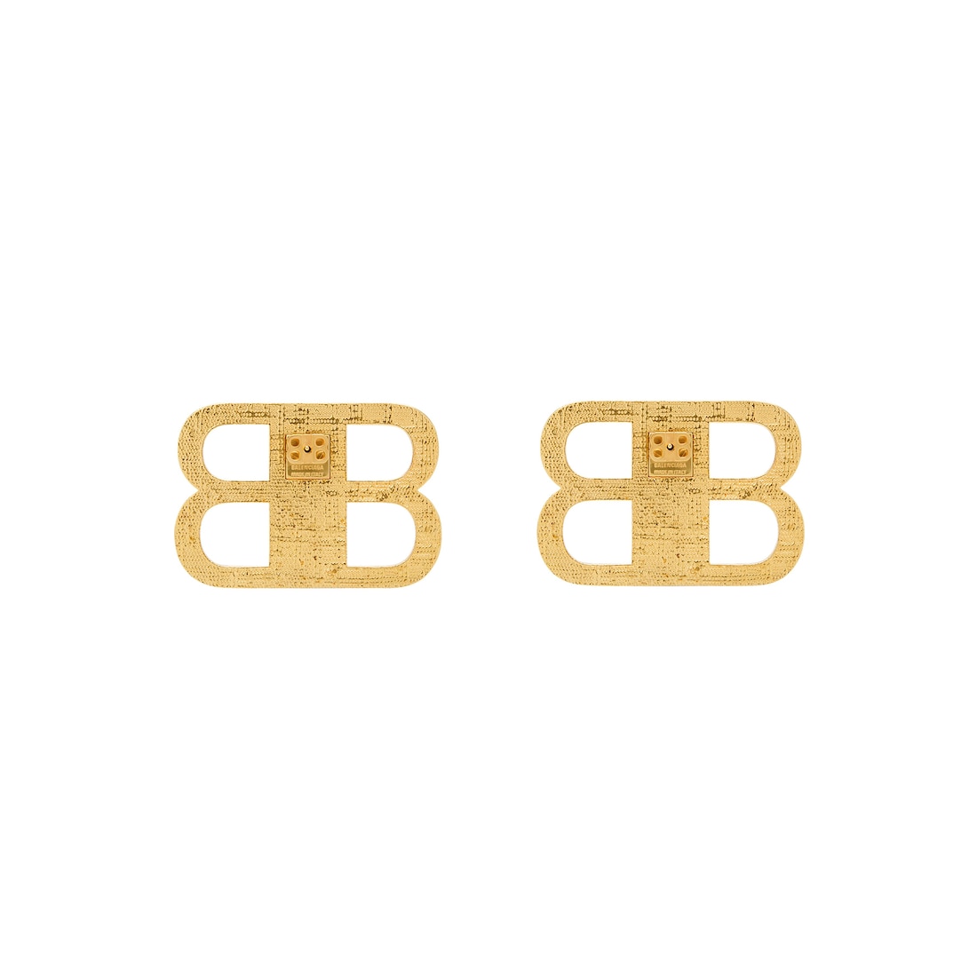 Balenciaga Pendientes Bb 2.0 Para Mujer En Oro
