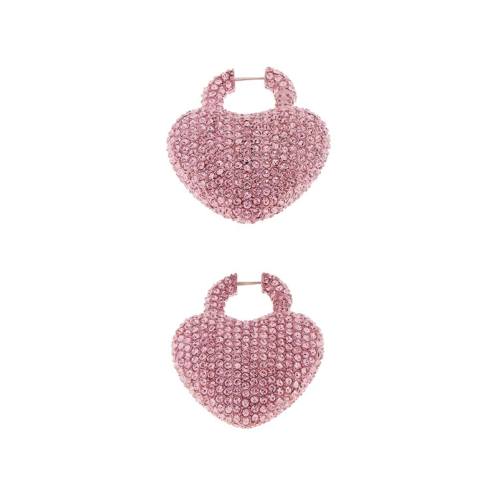 Balenciaga Pendientes Minnie Xl Para Mujer En Rosa