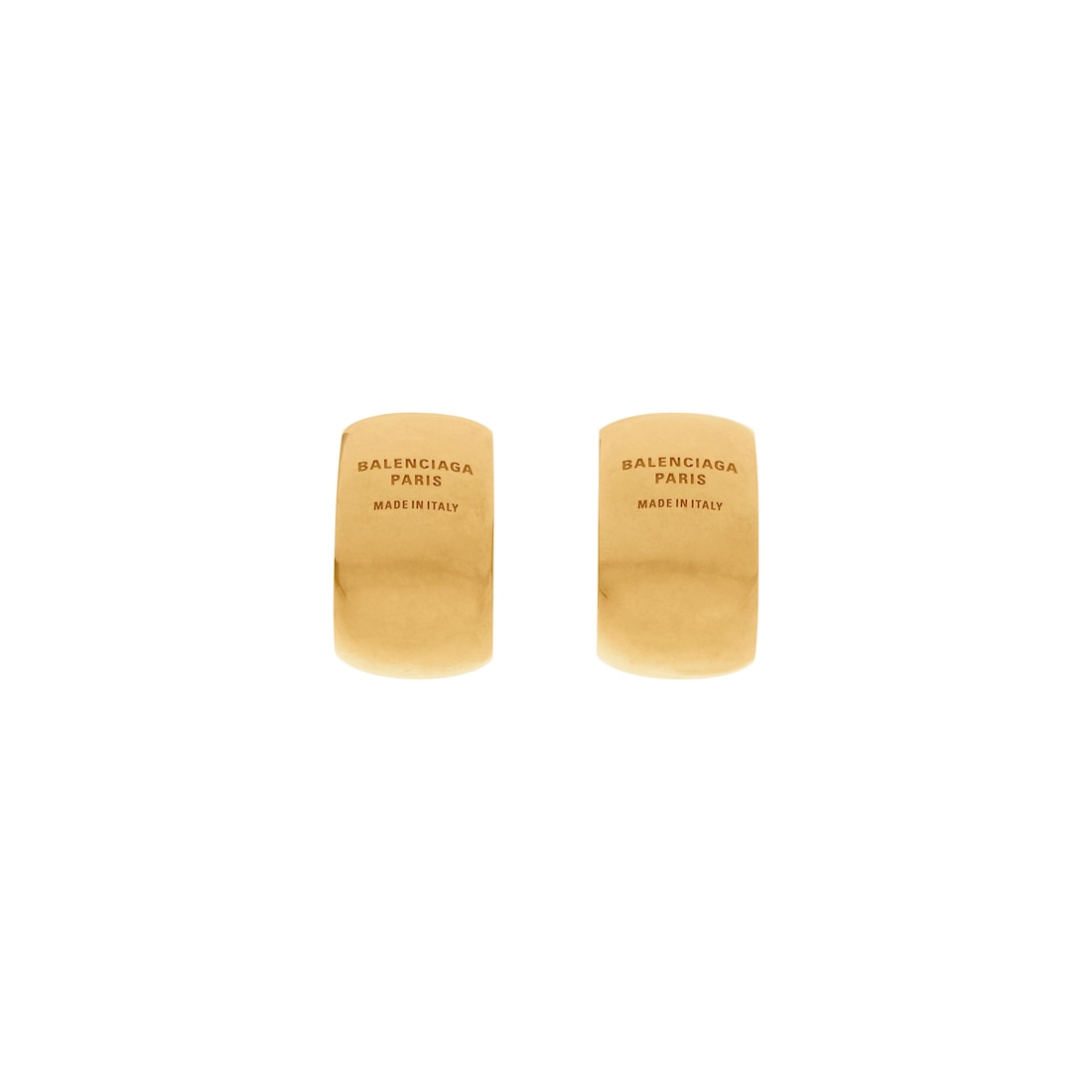 Balenciaga Pendientes Plated para Mujer en Dorado