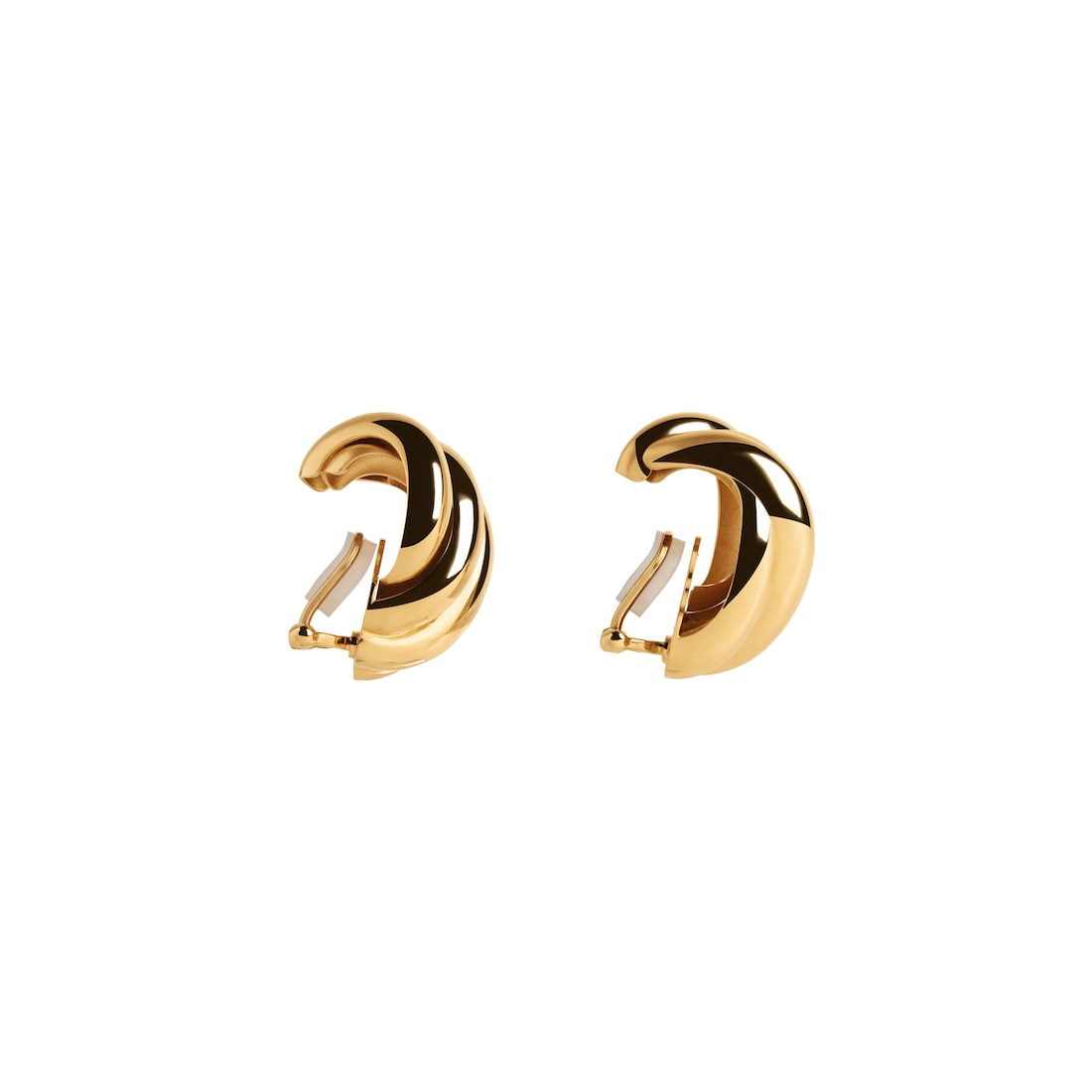 Balenciaga Pendientes Saturne Para Mujer En Dorado