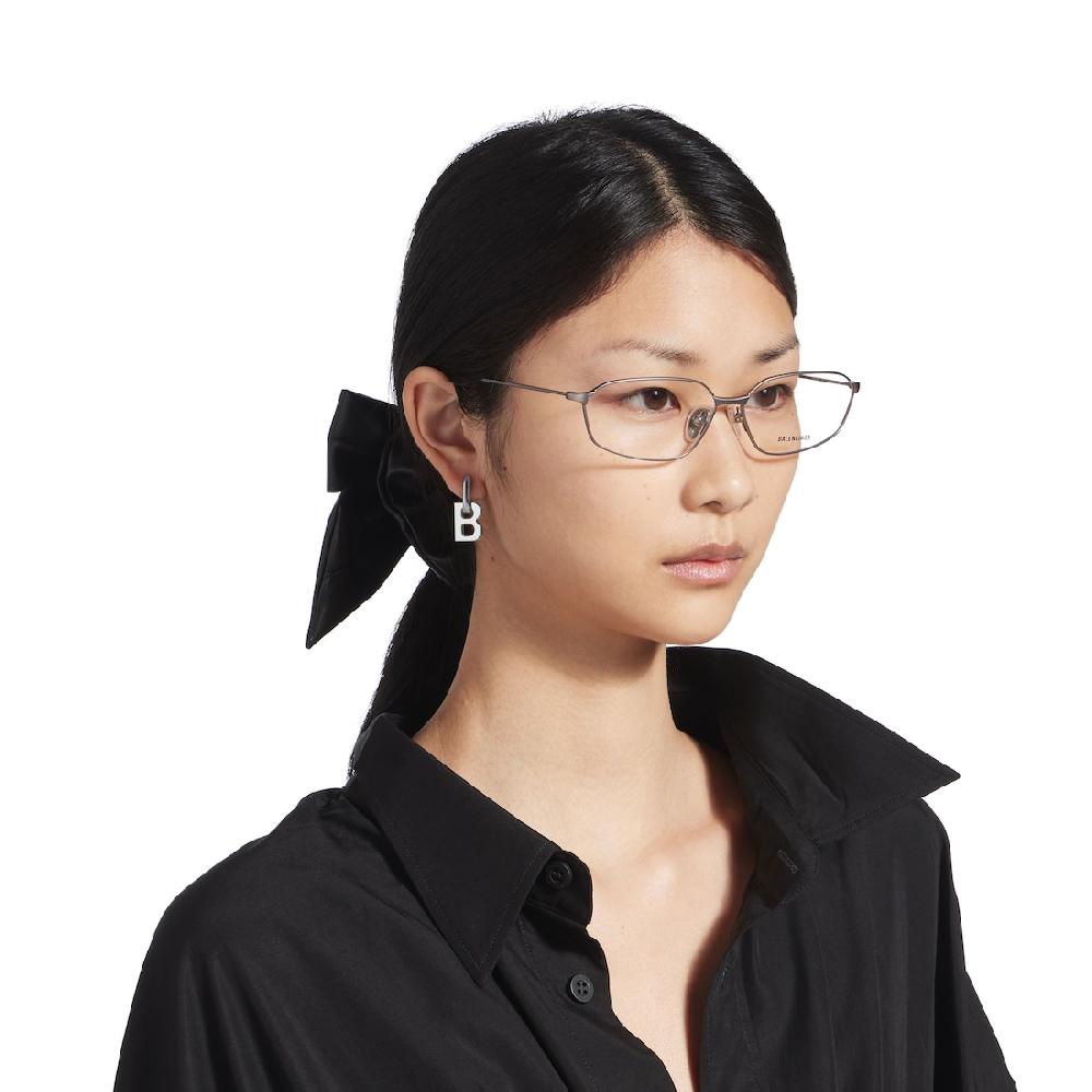 Balenciaga Pendientes Xs B Chain En Plata