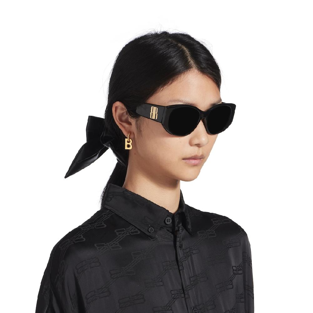 Balenciaga Pendientes Xs B Chain Para Mujer En Oro