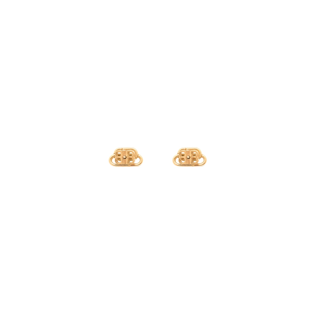 Balenciaga Pendientes Xs Bb Stud En Oro