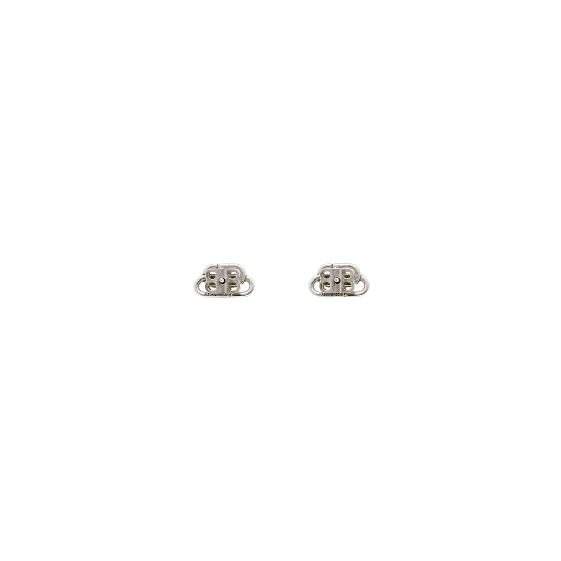 Balenciaga Pendientes Xs Bb Stud En Plateado