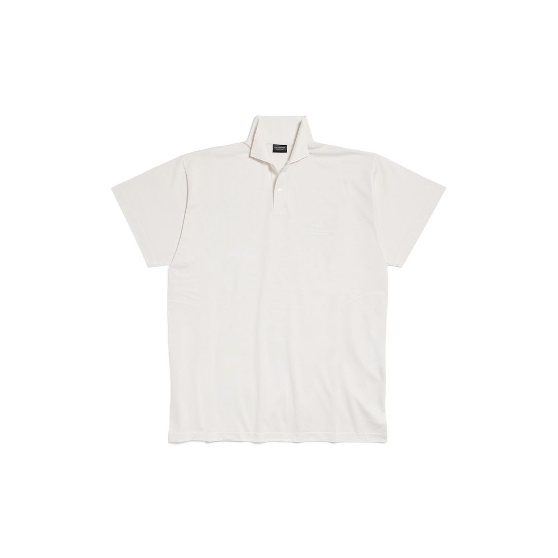 Balenciaga Polo Bb Garderobe para Hombre en Blanco