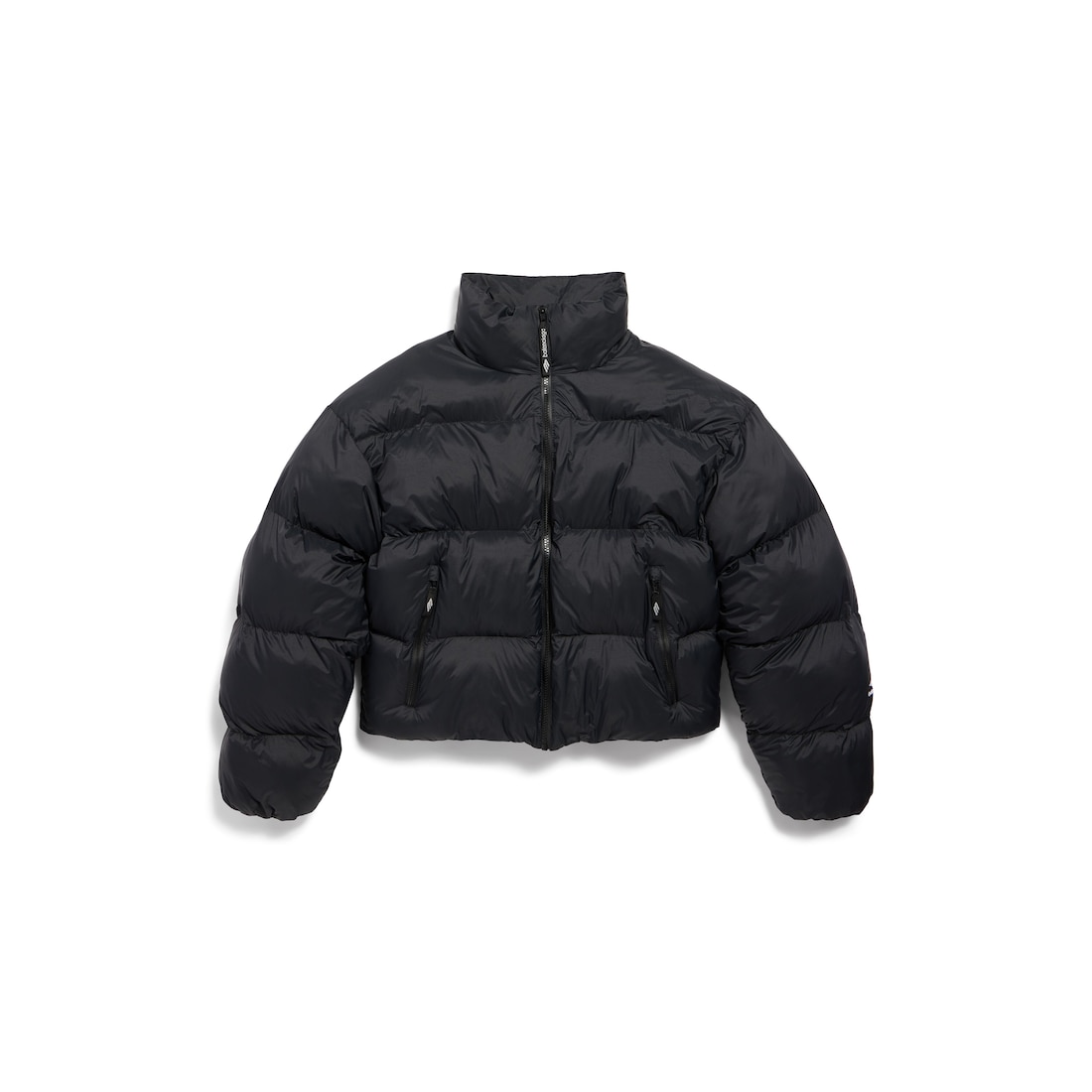 Balenciaga Puffer Ski Cropped para Mujer en Negro