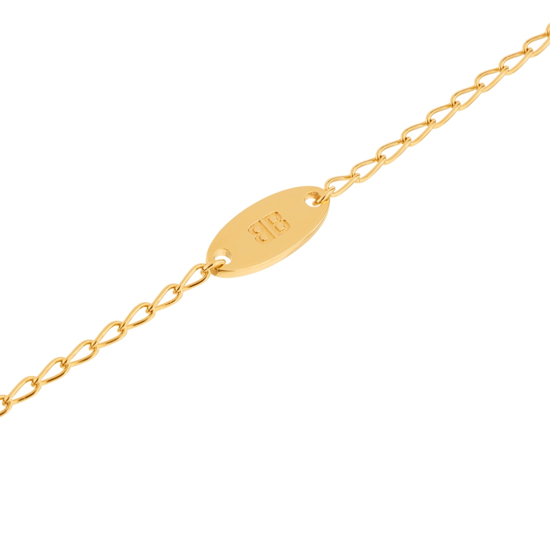 Balenciaga Pulsera Everyday En Dorado