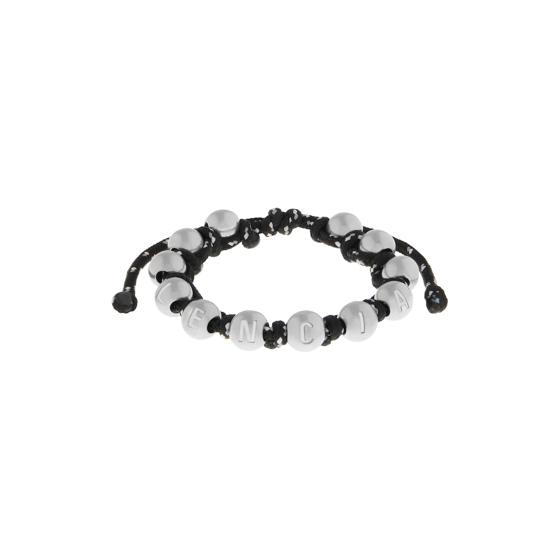Balenciaga Pulsera Malibu Ball en Plateado