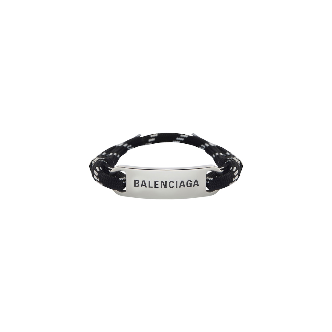 Balenciaga Pulsera Plate En Negro