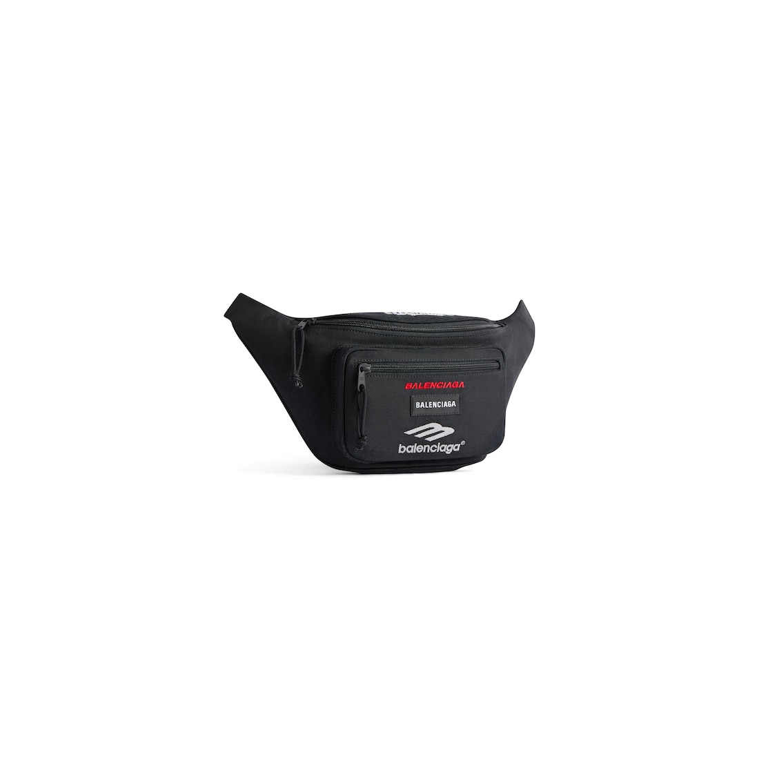 Balenciaga Riñonera Explorer Para Hombre En Negro