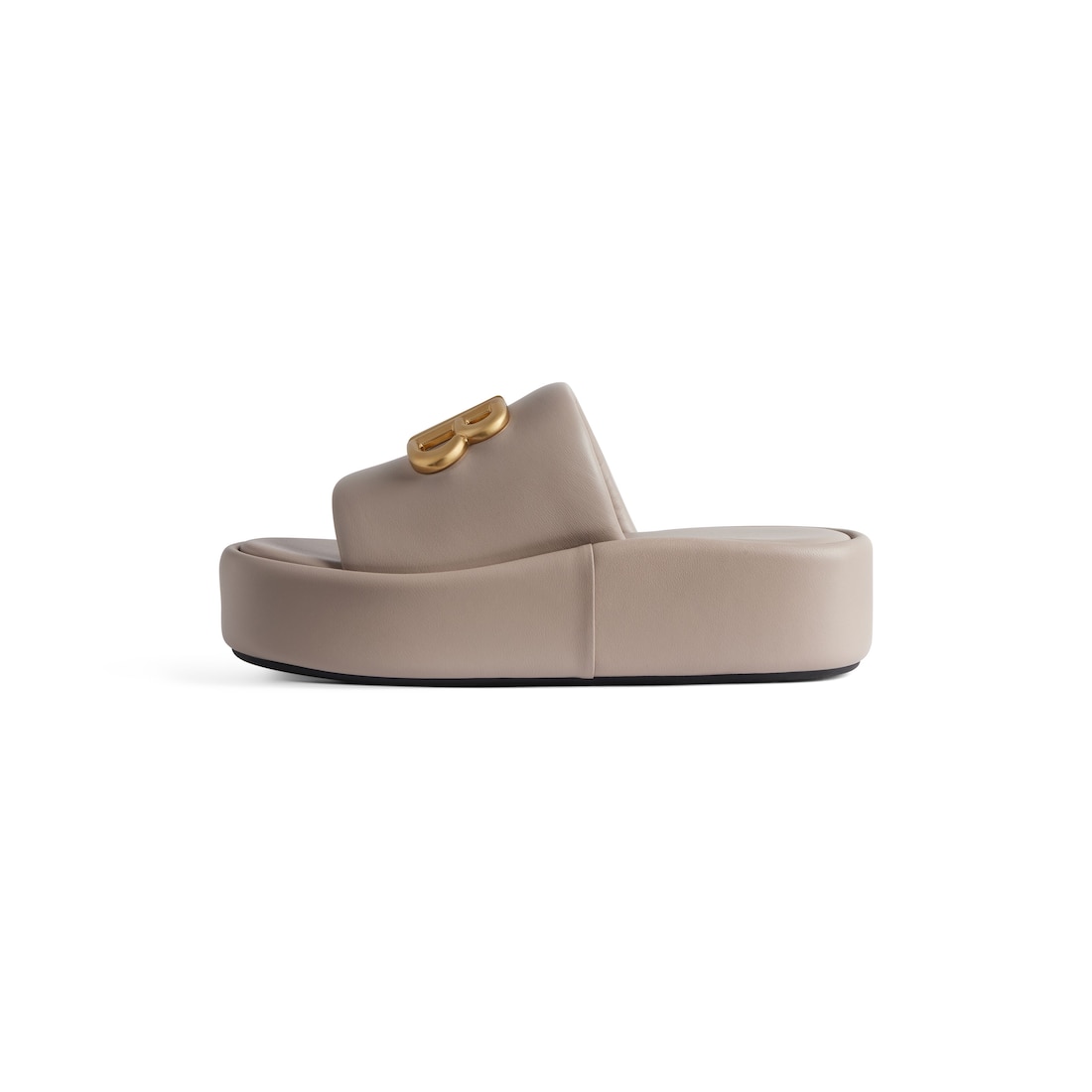 Balenciaga Sandalia Rise Para Mujer En Beige