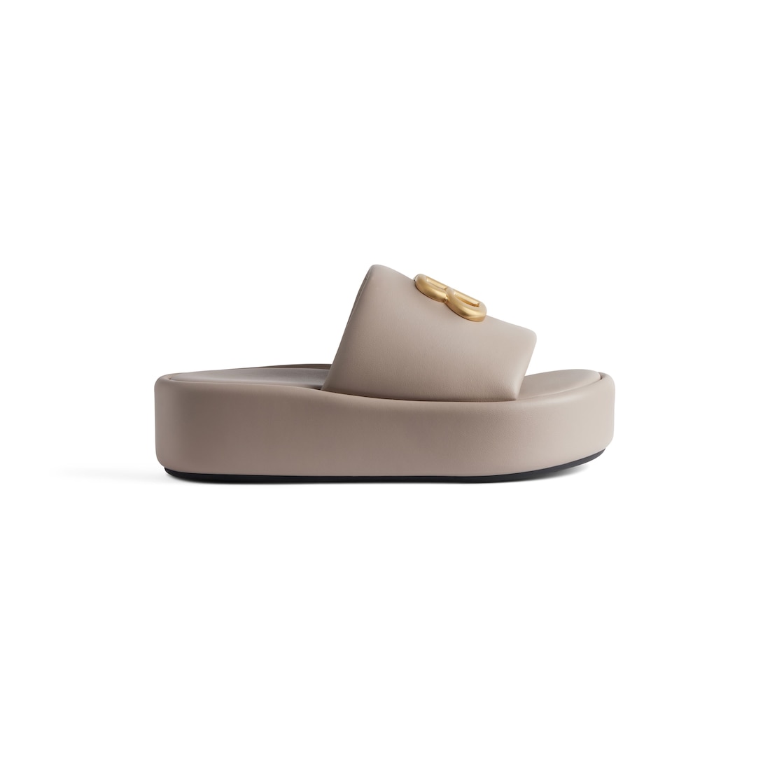 Balenciaga Sandalia Rise Para Mujer En Beige