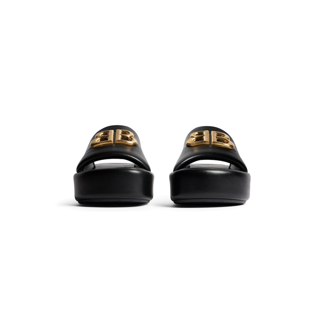 Balenciaga Sandalia Rise Para Mujer En Negro