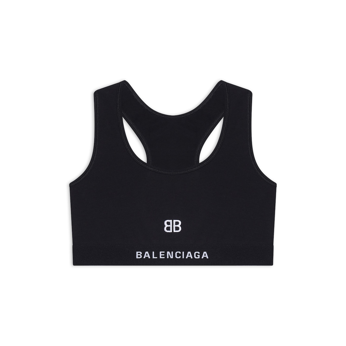 Balenciaga Sujetador Sports para Mujer en Negro