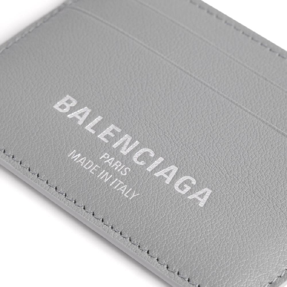 Balenciaga Tarjetero Cash 2.0 Para Mujer En Gris