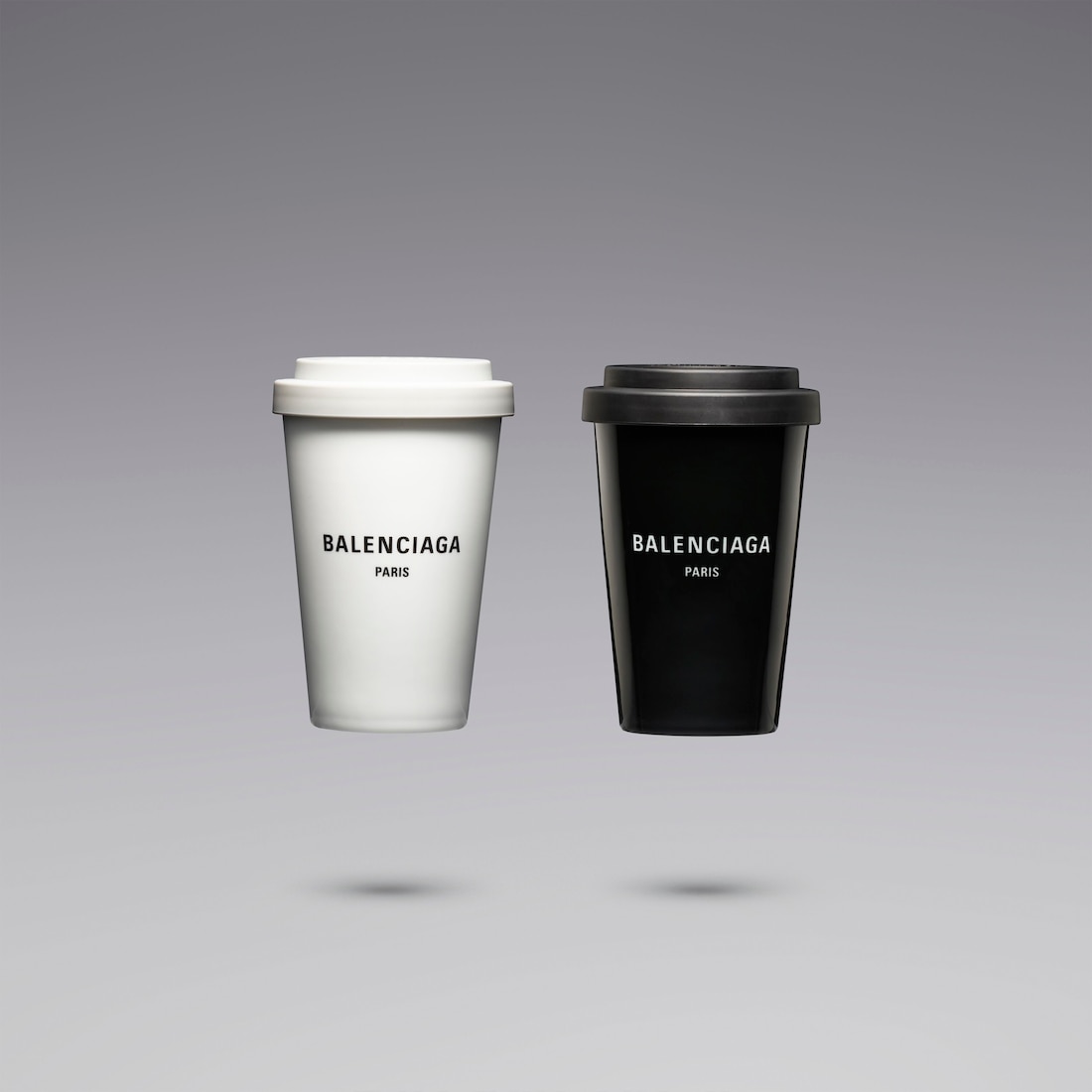 Balenciaga Taza De Café Paris En Blanco