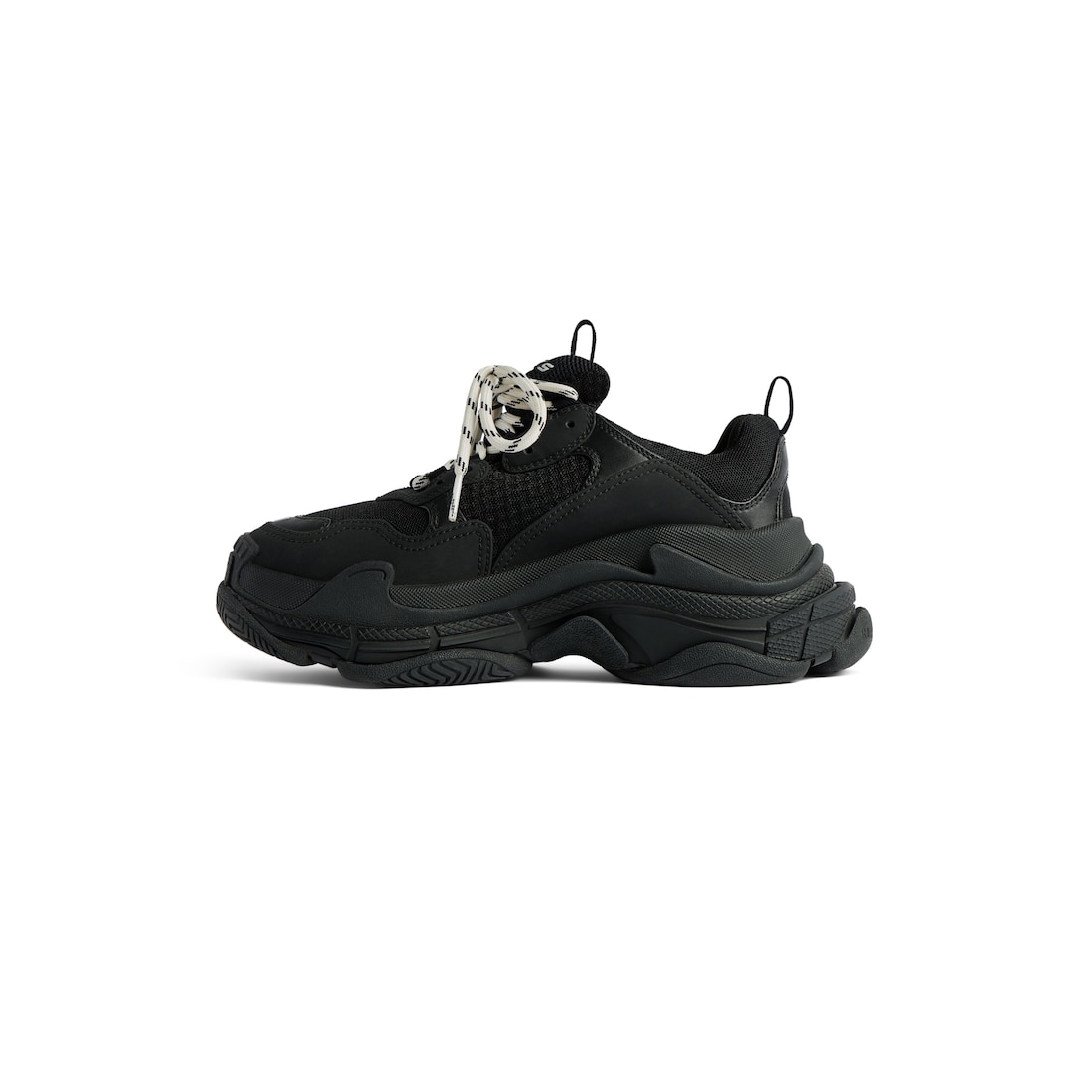 Balenciaga Triple S Zapatillas Para Mujer En Negro