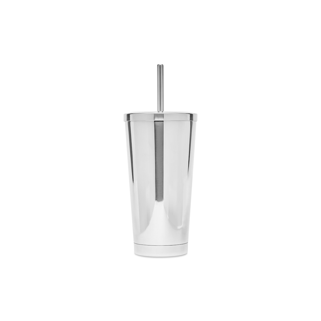 Balenciaga Vaso Tumbler En Plateado