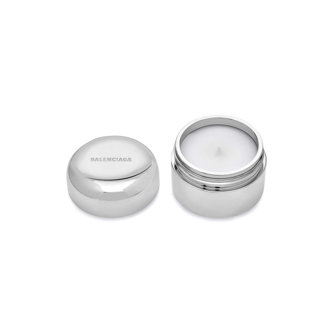 Balenciaga Vela Home En Plata/blanco