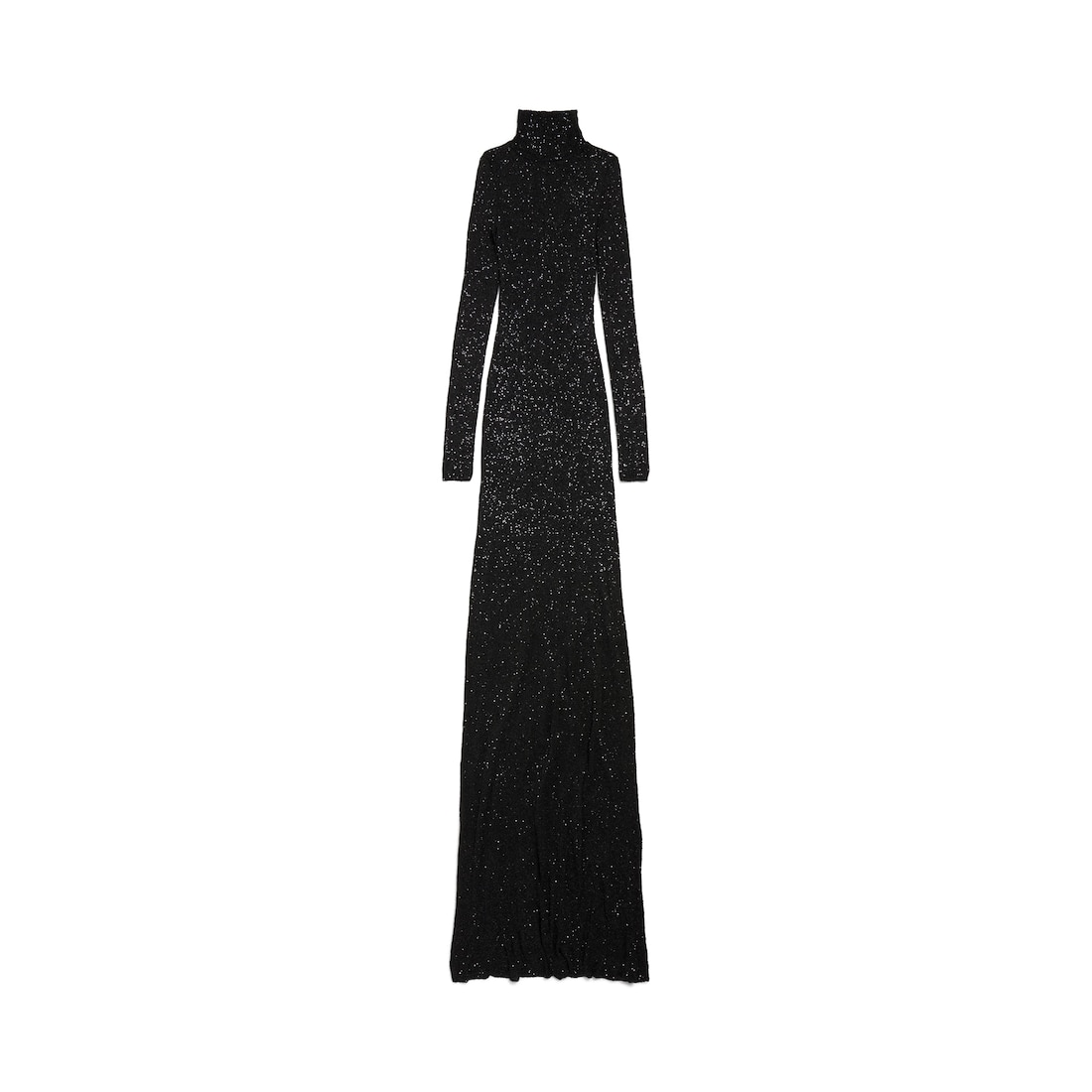 Balenciaga Vestido Maxi Para Mujer En Negro