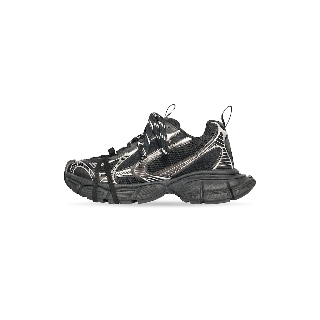 Balenciaga Zapatillas 3xl Para Hombre En Negro