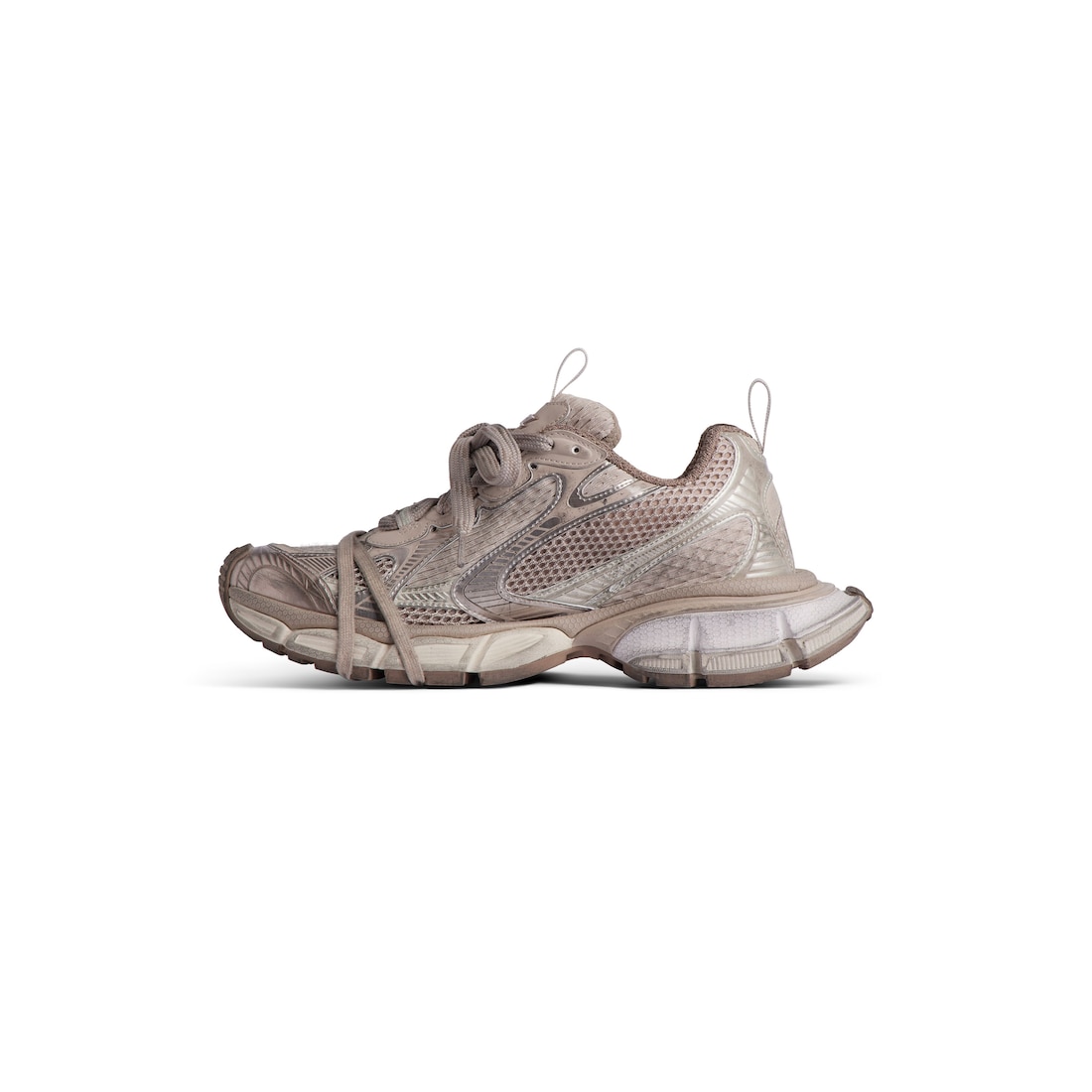 Balenciaga Zapatillas 3xl Para Mujer En Taupe