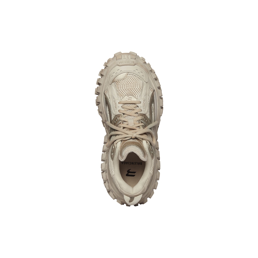 Balenciaga Zapatillas Bouncer Para Mujer En Beige