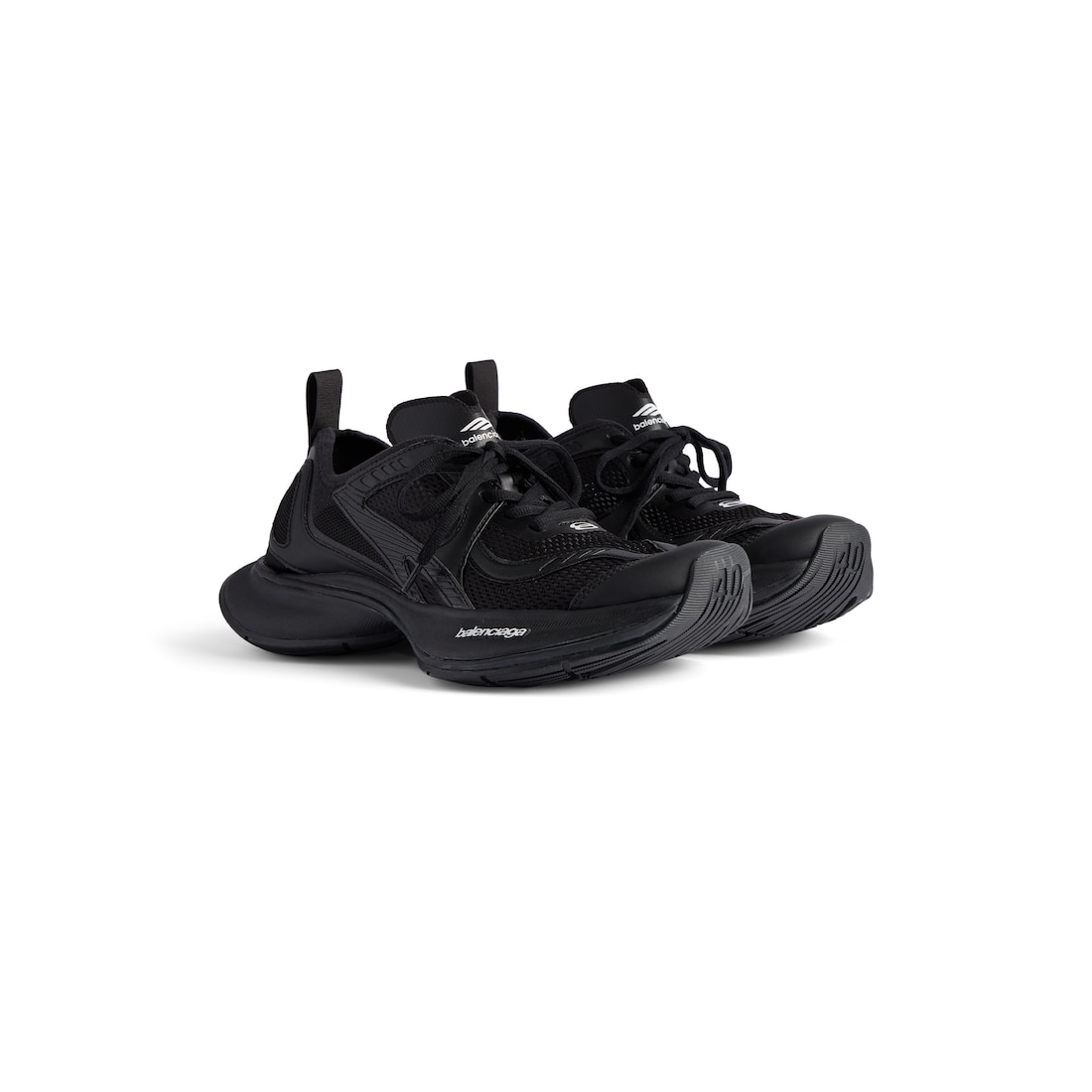 Balenciaga Zapatillas Circuit Para Mujer En Negro