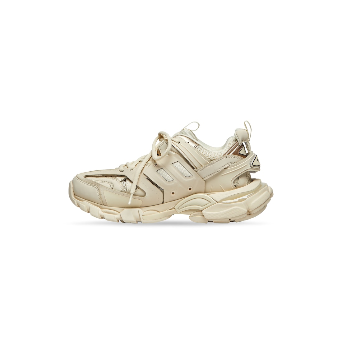 Balenciaga Zapatillas Track Para Mujer En Beige
