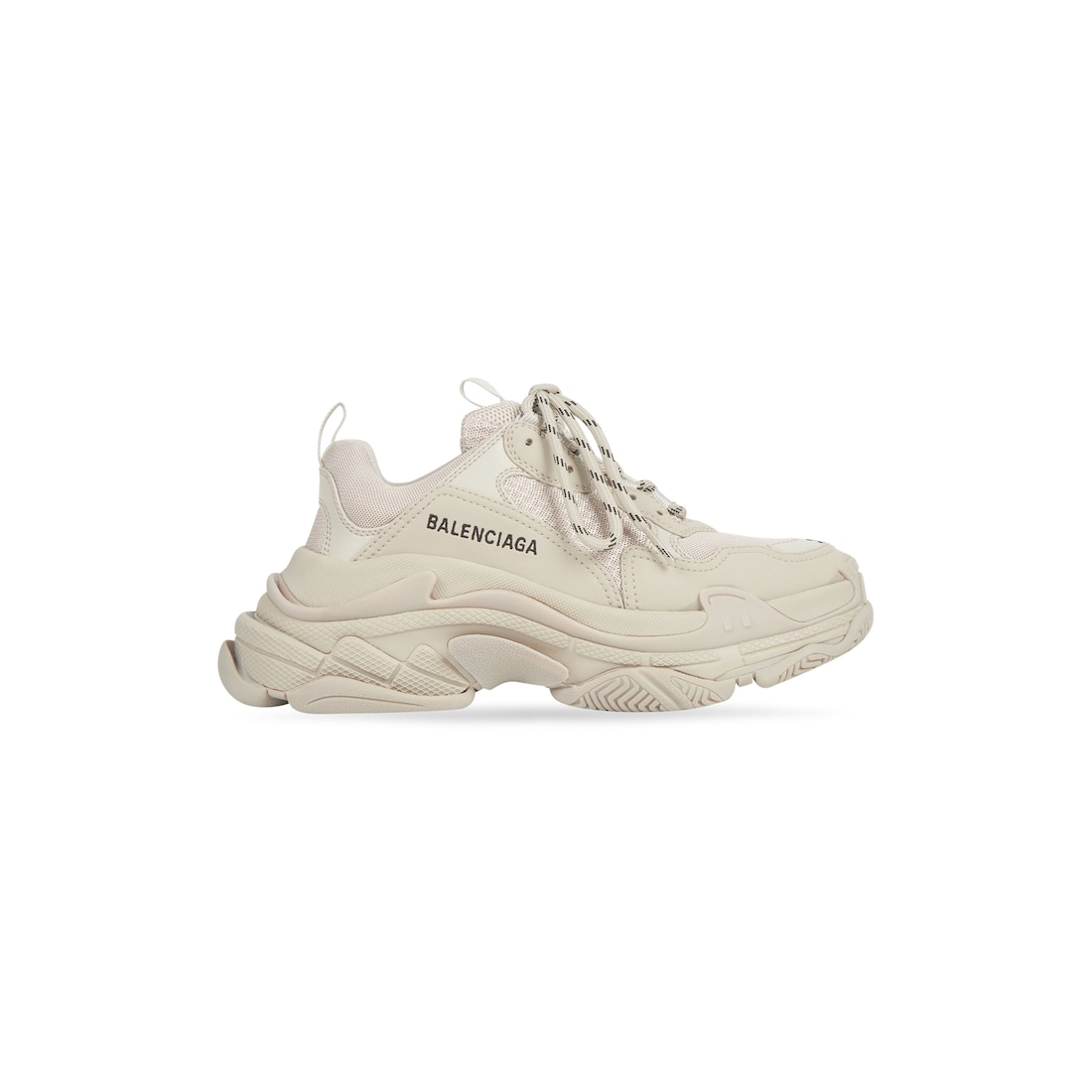 Balenciaga Zapatillas Triple S para Mujer en Beige