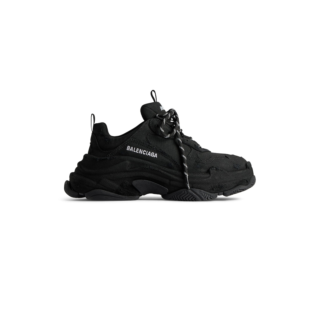 Balenciaga Zapatillas Triple S para Mujer en Negro
