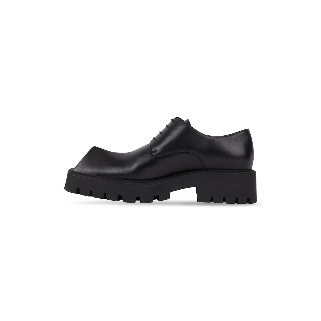 Balenciaga Zapato Derby Rhino Para Hombre En Negro