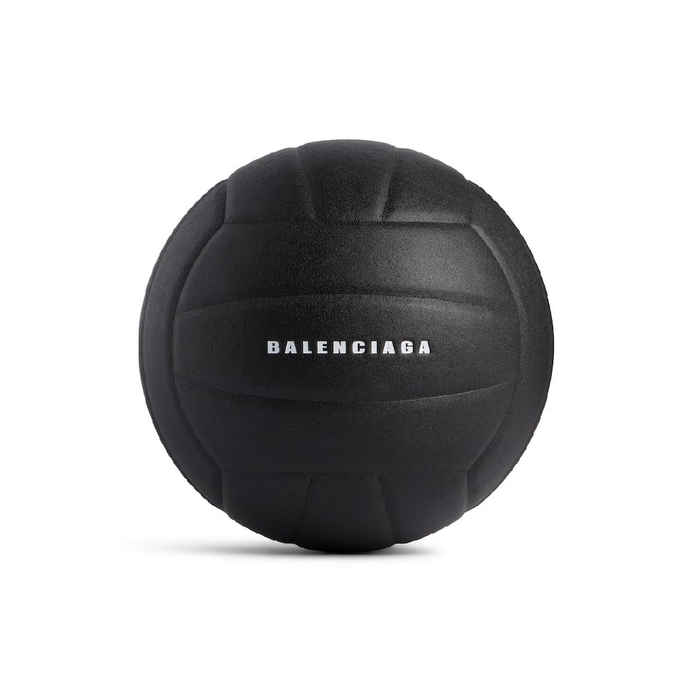 Balenciaga Balón De Voleibol De Playa En Negro/blanco
