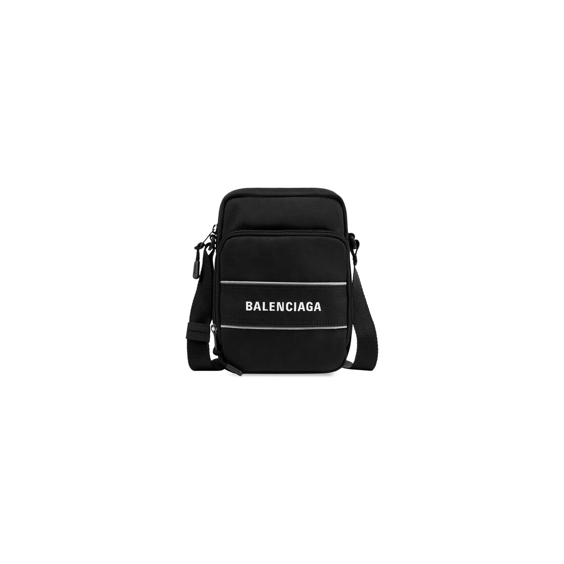 Balenciaga Bolsa Pequeña De Mensajero Sport Para Hombre En Negro