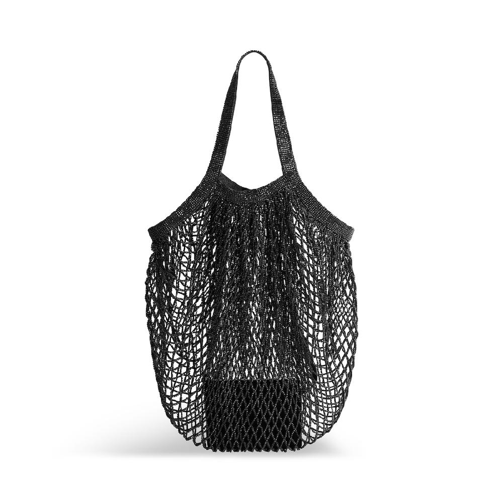 Balenciaga Bolso 24/7 Grande Con Estrás Para Mujer En Negro