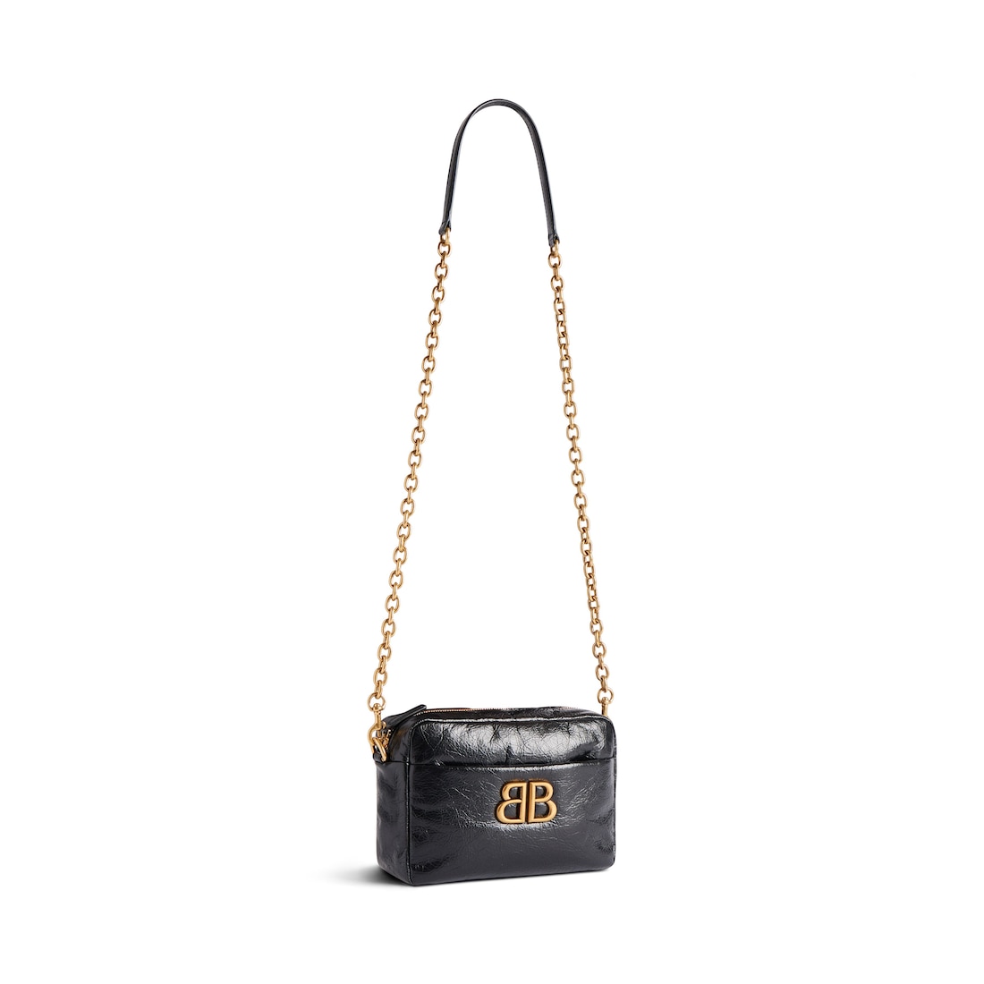 Balenciaga Bolso Camera Monaco Xs Para Mujer En Negro