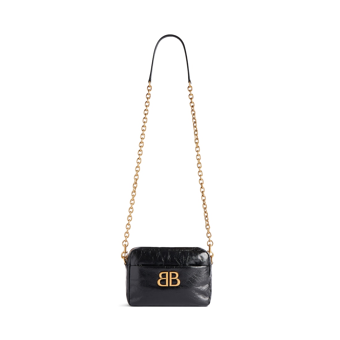 Balenciaga Bolso Camera Monaco Xs Para Mujer En Negro