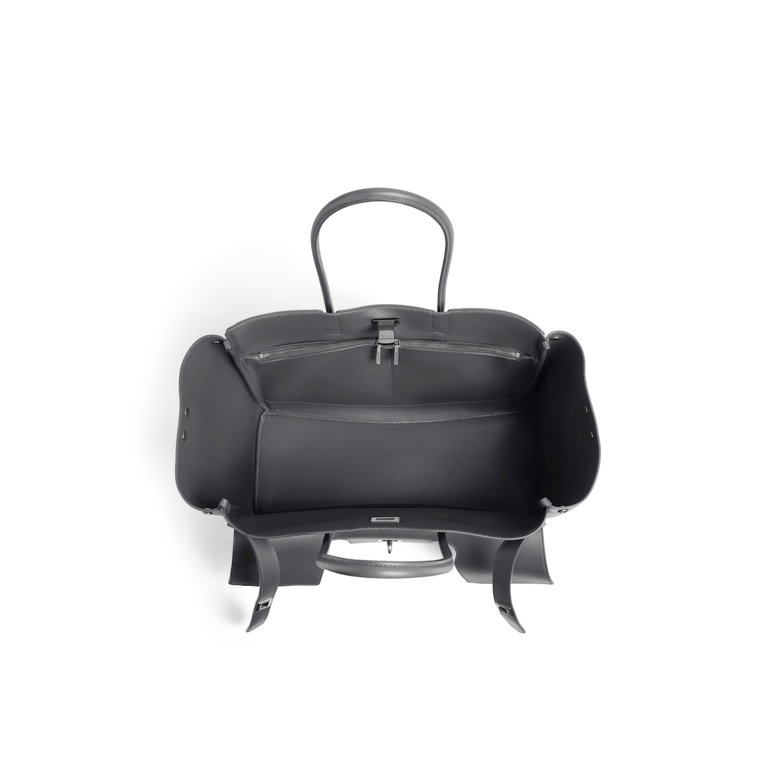 Balenciaga Bolso Carry All Bel Air Mediano Para Mujer En Gris