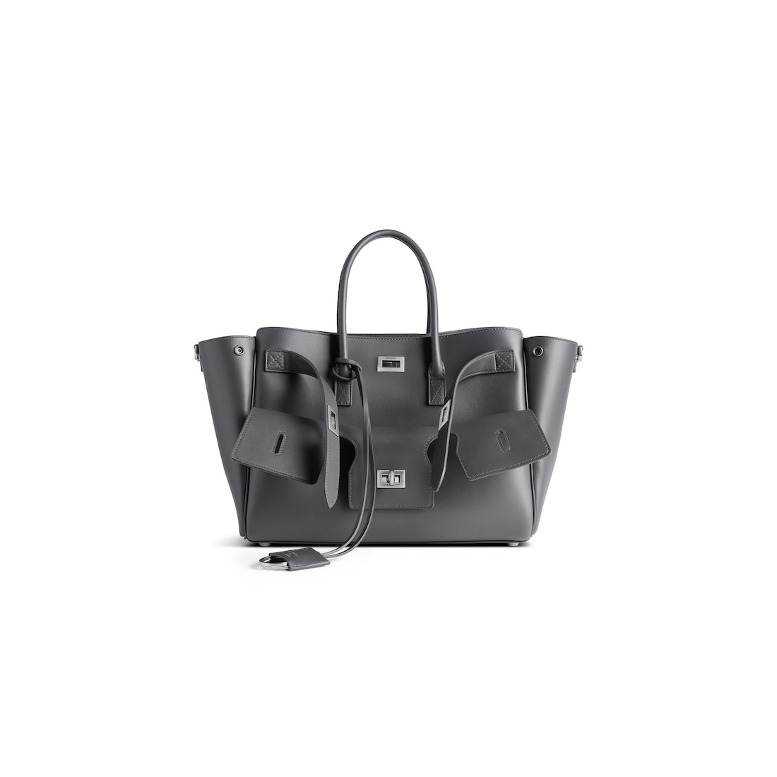 Balenciaga Bolso Carry All Bel Air Pequeño para Mujer en Gris