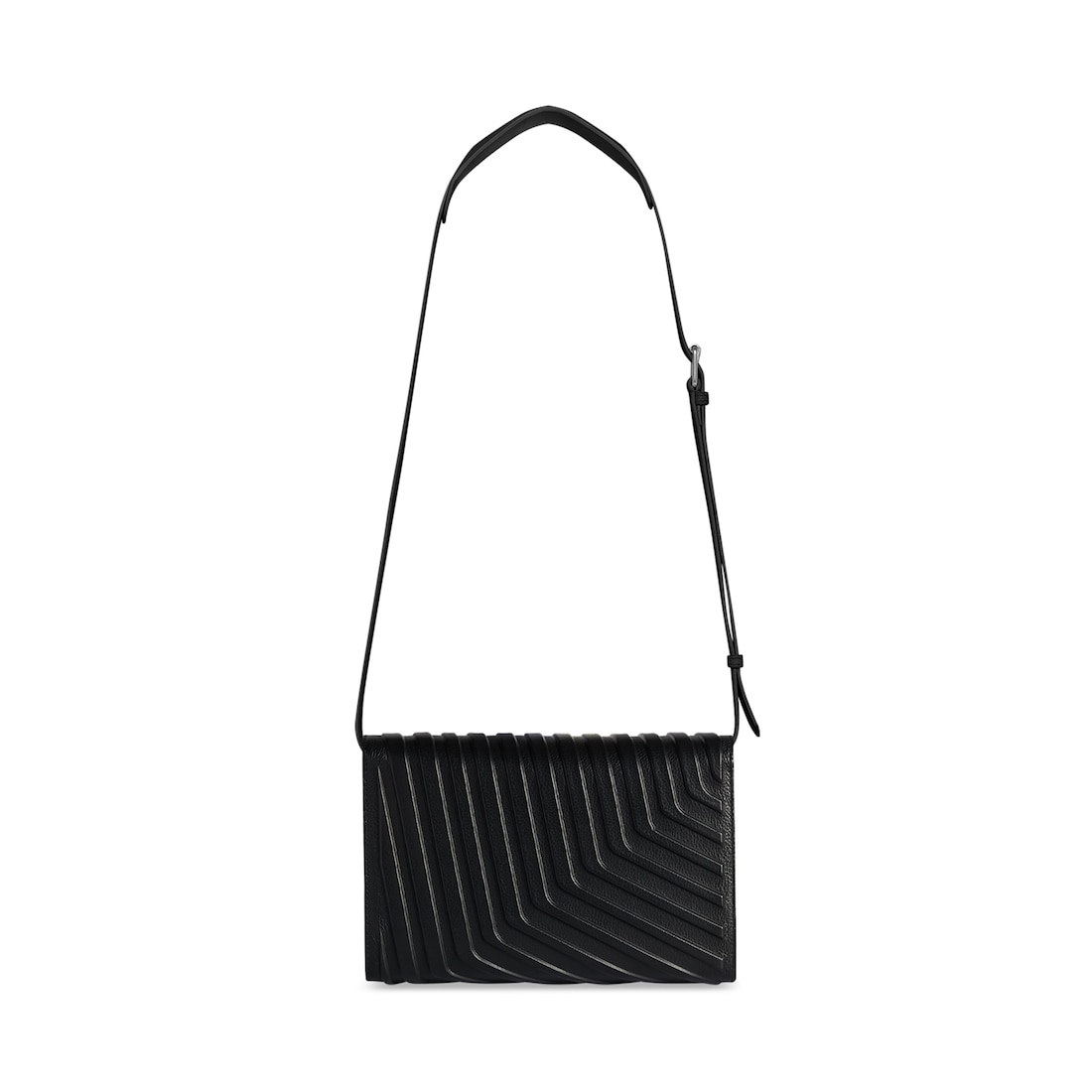 Balenciaga Bolso Con Correa Car Flap Para Hombre En Negro