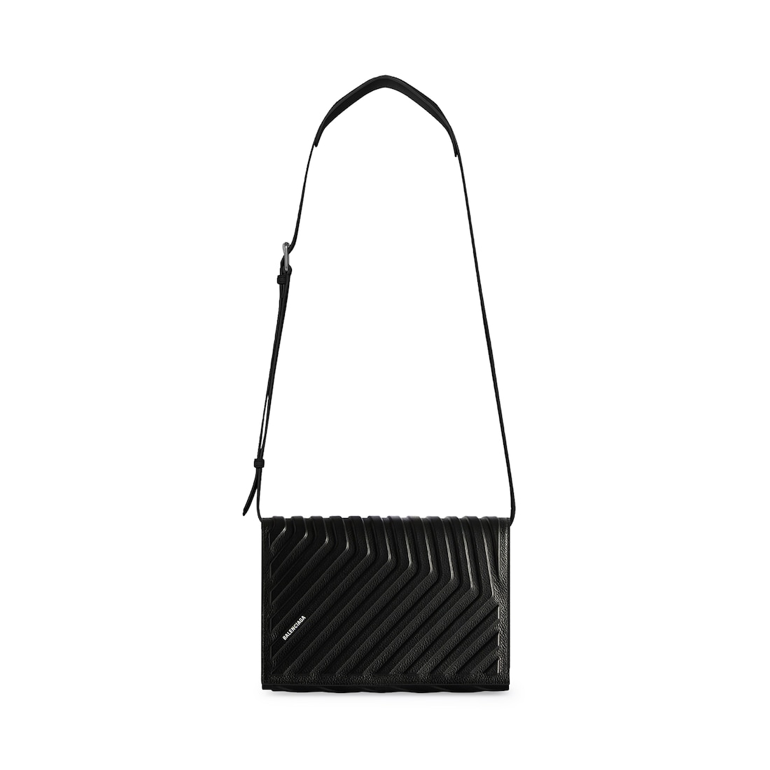 Balenciaga Bolso Con Correa Car Flap para Hombre en Negro