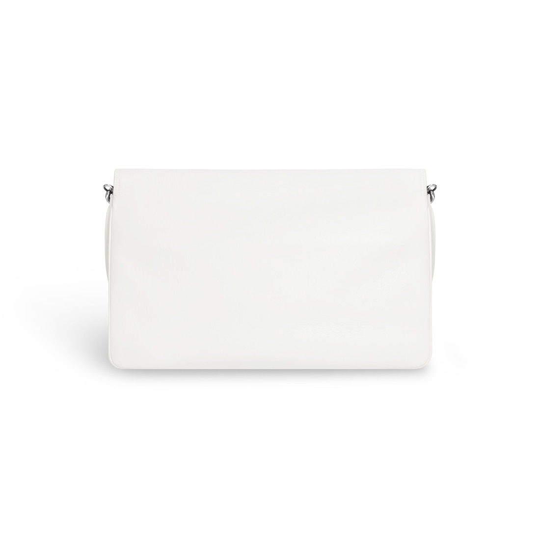 Balenciaga Bolso Con Solapa Bb Soft Grande Para Mujer En Blanco Óptico
