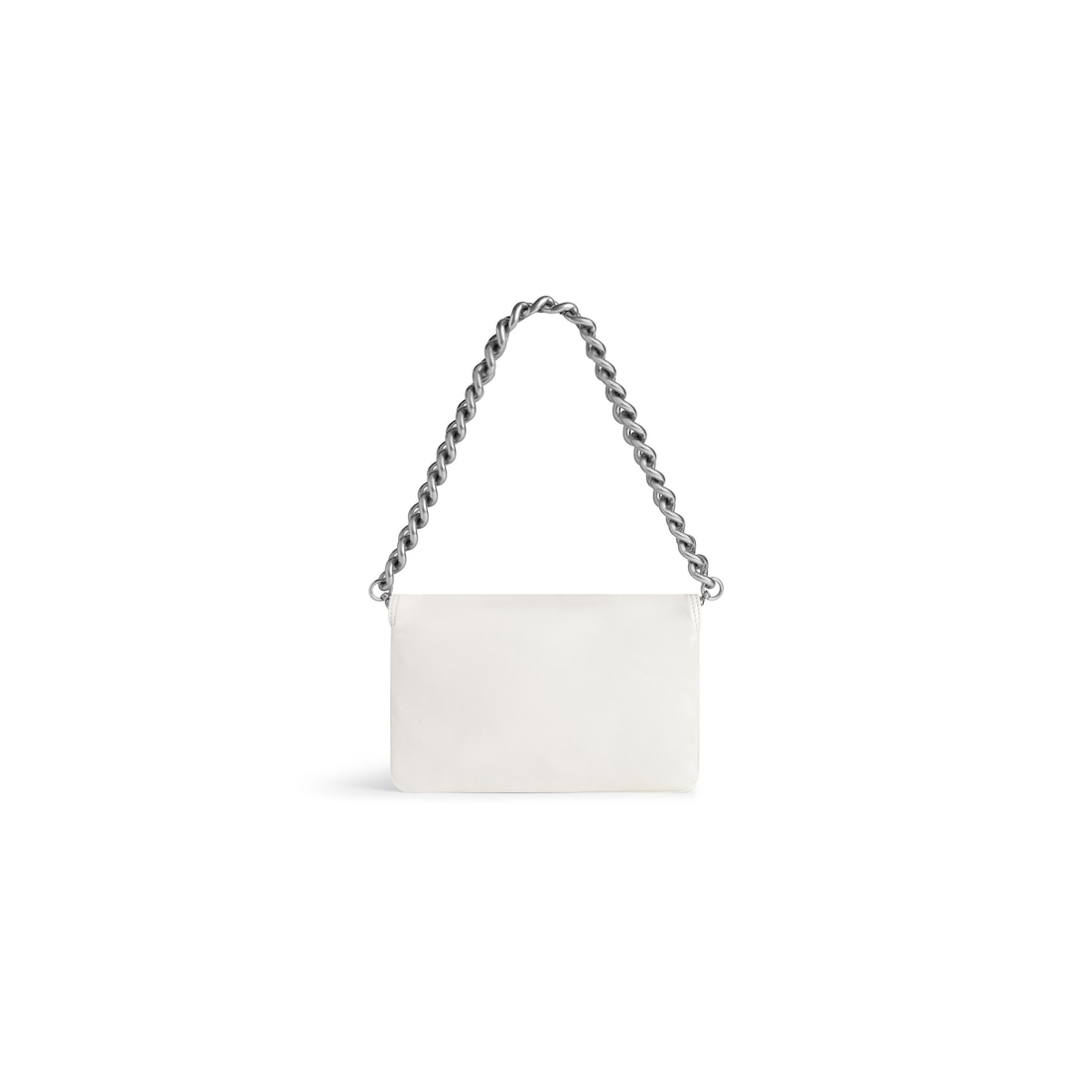 Balenciaga Bolso Con Solapa Bb Soft Pequeño Para Mujer En Blanco Óptico