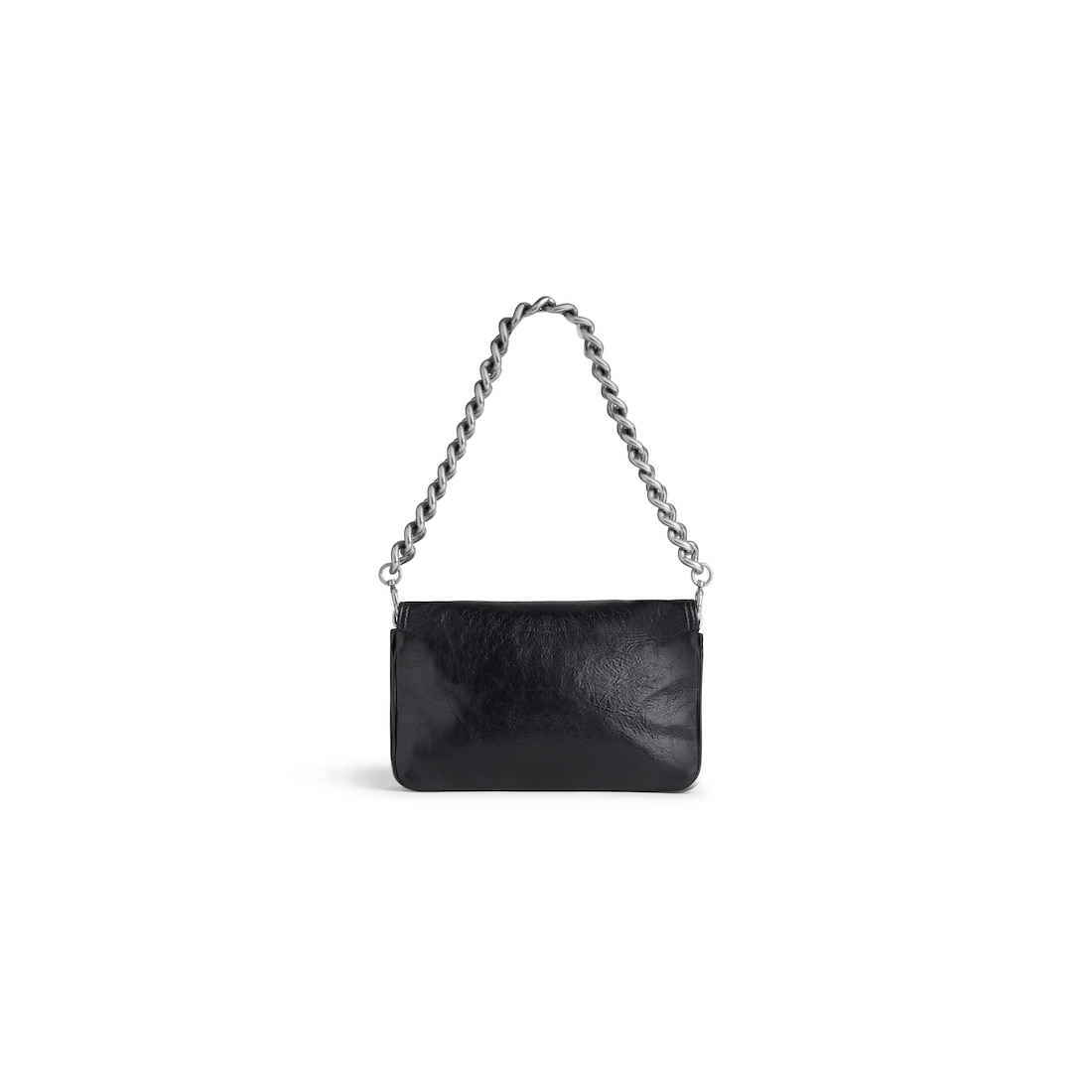Balenciaga Bolso Con Solapa Bb Soft Pequeño Para Mujer En Negro