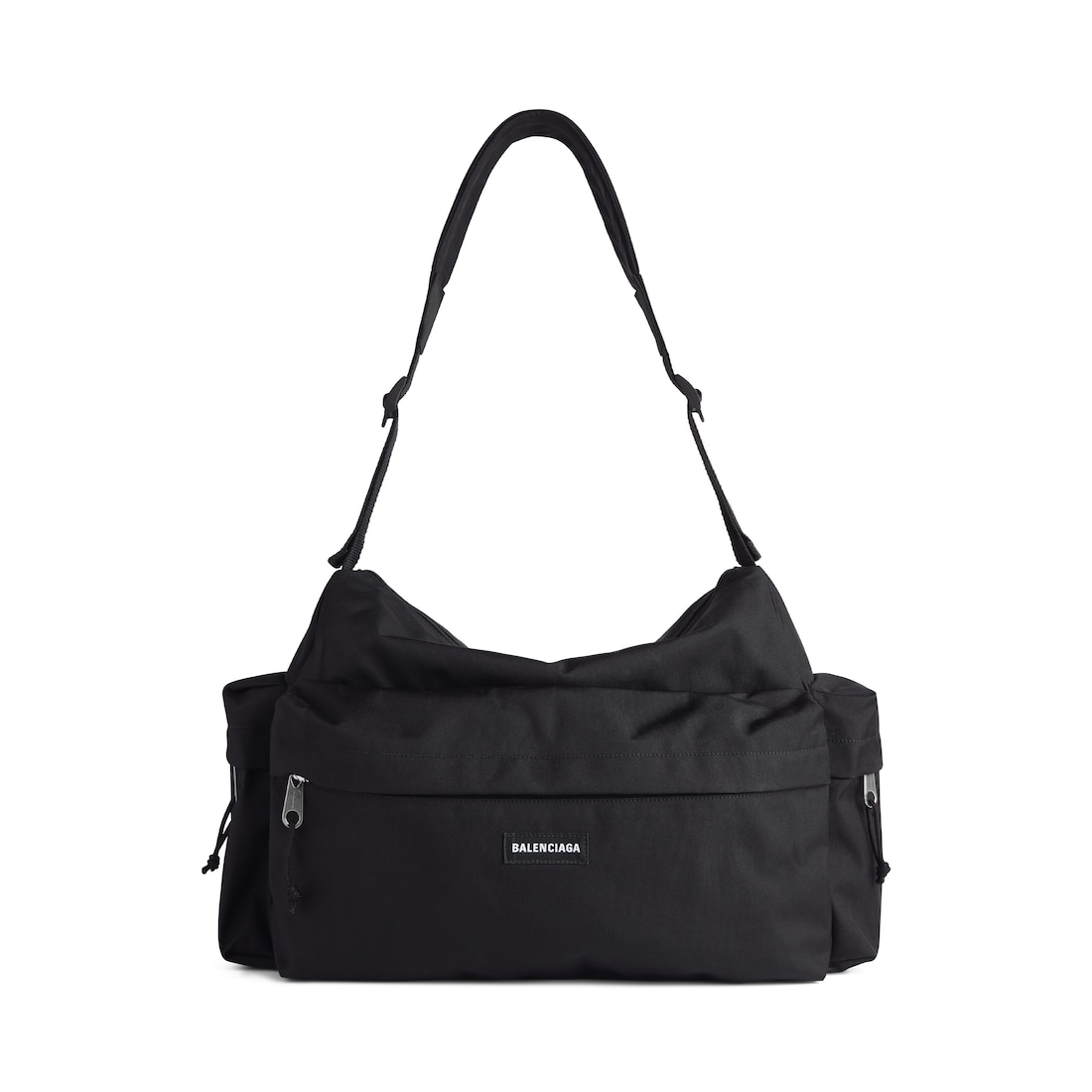 Balenciaga Bolso De Fin De Semana Multibolsillos Explorer Mediano para Hombre en Negro