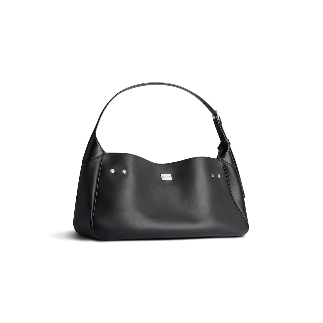 Balenciaga Bolso De Hombro Bel Air Mediano Para Mujer En Negro